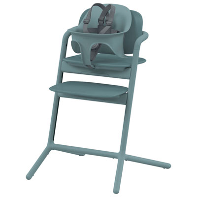 Cybex Lemo 2 3-In-1 High Chair - Stone Blue The Stone Blue color is more muted in person than online photos, which we love
