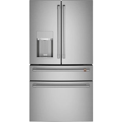 Café 36" 22.3 Cu. Ft. French Door Refrigerator with Water & Ice Dispenser (CXE22DP2PS1) - Stainless Steel THE BEST EVER
