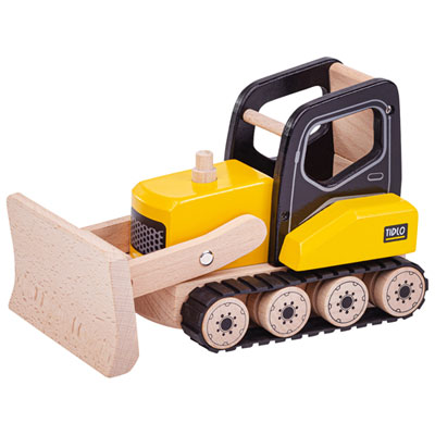 Image of Bigjigs Tidlo Bulldozer Toy