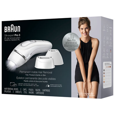 Image of Braun Silk Expert Pro 3 Dry IPL Hair Removal System (PL3221)