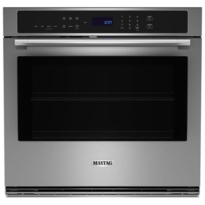 Maytag 30" 5.0 Cu. Ft. True Convection Electric Wall Oven (MOES6030LZ) -Fingerprint Resistant Stainless Steel Best oven in my life