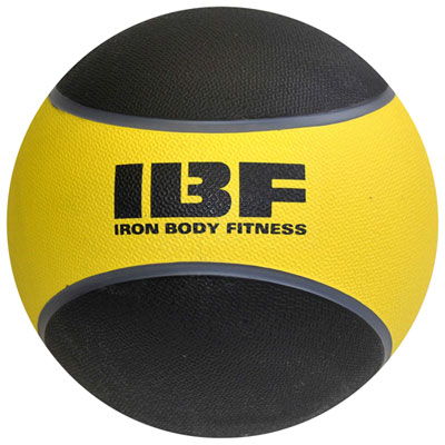 Image of Iron Body Fitness Deluxe Heavy-Duty Medicine Ball - 10 lb