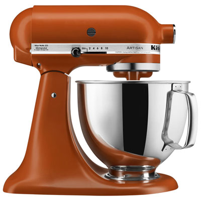 KitchenAid Artisan Tilt-Head Stand Mixer - 5Qt - 325-Watt - Scorched Orange I love the colour and how well it works! Best birthday gift ever!