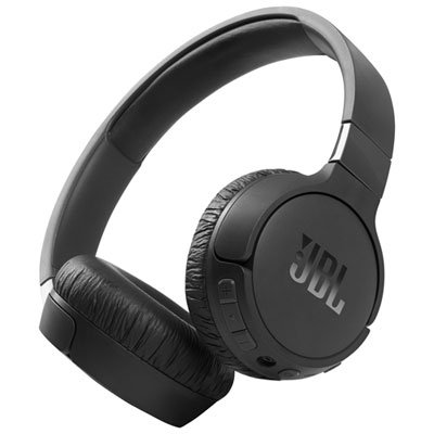 Image of JBL Tune 660NC On-Ear Noise Cancelling Bluetooth Headphones - Black