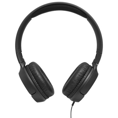 Image of JBL Tune 500 On-Ear Headphones - Black