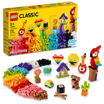 Image of LEGO Classic: Lots of Bricks - 1000 Pieces (11030)
