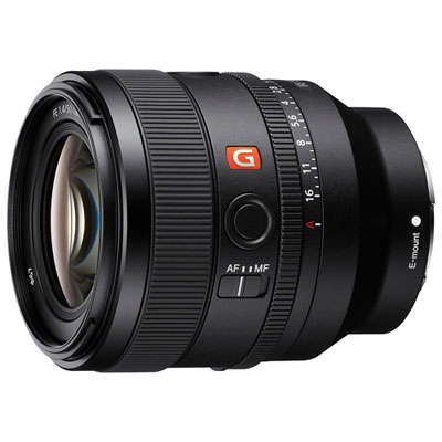 Sony E-Mount Full-Frame FE 50mm f/1.4 GM G Master Lens Figured if I’m getting the best camera why not get the best lens? Amazing lens for a great camera