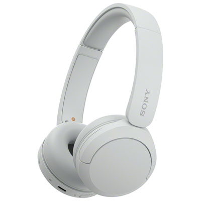 Image of Sony WH-CH520 On-Ear Bluetooth Headphones w/ Microphone - White