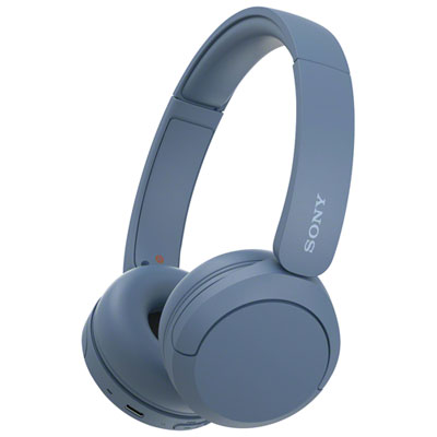 Image of Sony WH-CH520 On-Ear Bluetooth Headphones w/ Microphone - Blue