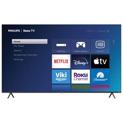 Image of Philips 75   4K UHD HDR LCD Direct Lit Roku Smart TV (75PUL6673/F6) - 2023
