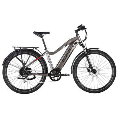 Image of Aventon Level.2 500W Electric City Bike with up to 96km Battery Range - Large - Clay