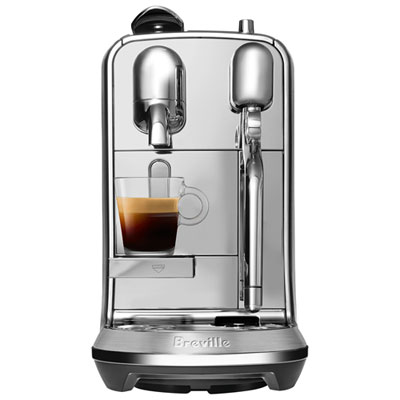 Nespresso Creatista Plus Pod Espresso Machine by Breville - Brushed Stainless Steel