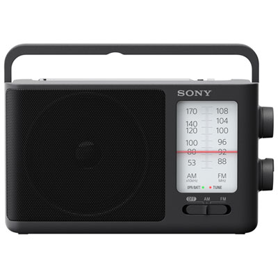 Image of Sony ICF-506 Portable AM/FM Radio - Black