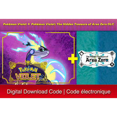 Image of Pokémon Violet & Pokémon Violet: The Hidden Treasure of Area Zero Bundle (Switch) - Digital Download