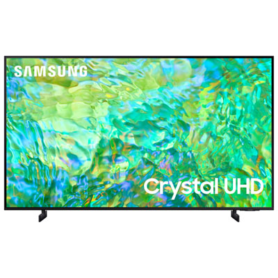 Samsung 55" 4K UHD HDR LED Tizen Smart TV (UN55CU8000FXZC) - 2023 Awesome tv