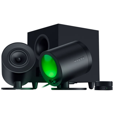 Razer Nommo V2 Pro 7.1 Channel Wireless Gaming Computer Speaker System Sounds great!