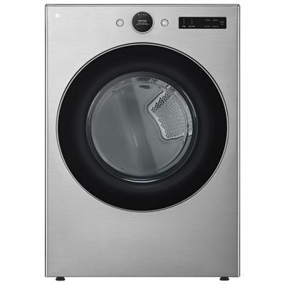 LG 7.4 Cu. Ft. Electric Steam Dryer (DLEX5500V) - Graphite Steel LG Dryer