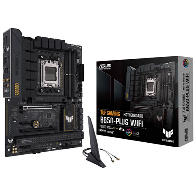 ASUS TUF Gaming B650-Plus Gaming Wi-Fi 6 ATX AM5 DDR5 Motherboard for AMD Ryzen 7000 Series CPUs Love both ASUS MB and case