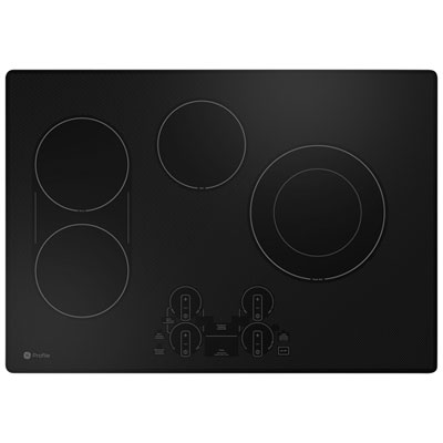 GE Profile 30" 4-Element Electric Cooktop (PEP7030DTBB) - Black Great features, easy to use, the wifi and controls very helpful