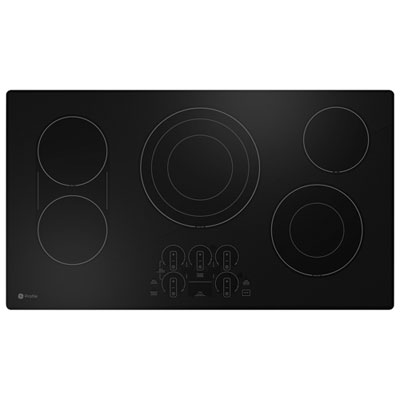 GE Profile 36" 5-Element Electric Cooktop (PEP7036DTBB) - Black My first GE profile cooktop