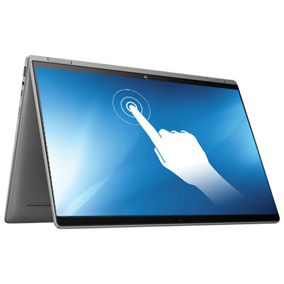 Image of HP x360 14   Touchscreen 2-in-1 Chromebook - Silver (Intel Core i3-1215U/256GB SSD/8GB RAM/Chrome OS)
