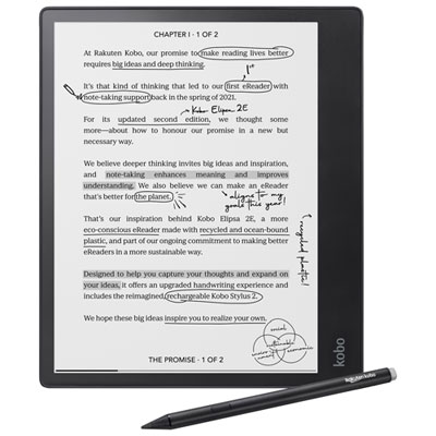 Kobo Elipsa 2E 10.3" Digital eReader with Stylus 2 Great product
