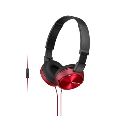 Sony MDRZX310AP On-Ear Headphones With Microphone - Red I have owned several pairs of Sony earbuds and headphones over the years