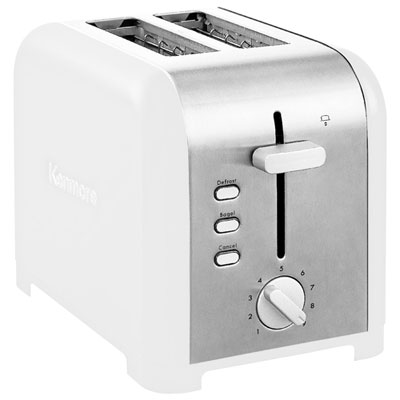 Image of Kenmore Toaster - 2-Slice - White/Silver
