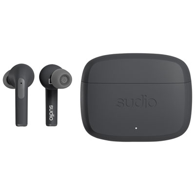 Sudio Audio N2 PRO In-Ear Noise Cancelling True Wireless Earbuds - Black
