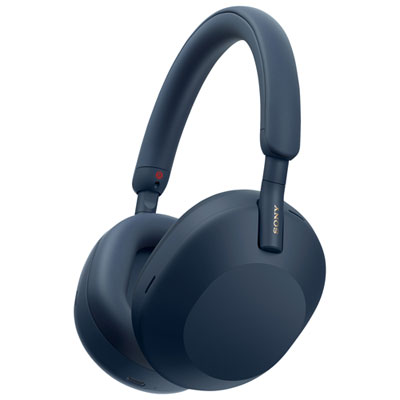 Image of Sony WH-1000XM5 Over-Ear Noise Cancelling Bluetooth Headphones - Blue