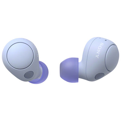 Sony WF-C700N In-Ear Noise Cancelling True Wireless Earbuds - Violet I never really understood what noise-cancelling headphones were about, until a friend actually explained their use