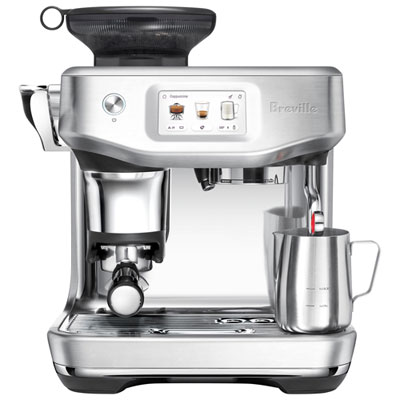 Breville Barista Touch Impress Espresso Machine w/ Frother & Coffee Grinder - Stainless Steel Breville Barista Touch Impress Espresso Machine