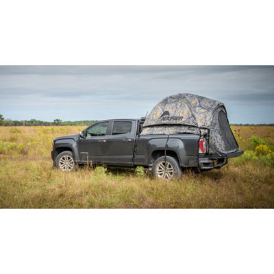 Napier camo shop truck tent