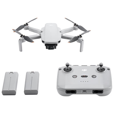 DJI Mini 2 SE Quadcopter Drone Fly More Combo with Remote Control - Grey Videos are 2