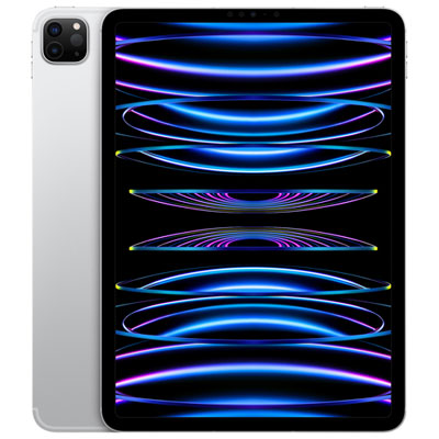 "Rogers Apple iPad Pro 11"" 2TB with Wi-Fi & 5G (4th Generation) - Silver - Monthly Financing"