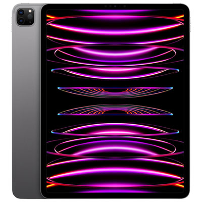 "Bell Apple iPad Pro 12.9"" 512GB with Wi-Fi & 5G (6th Generation) - Space Grey - Monthly Financing"