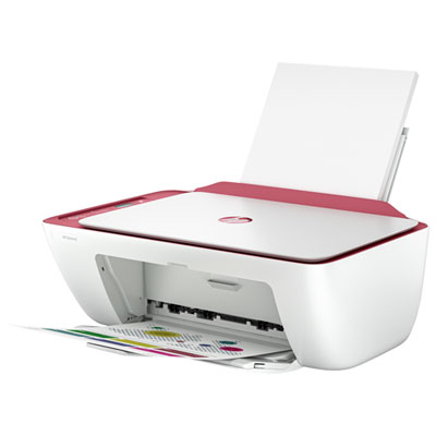Image of HP DeskJet 2742e All-In-One Inkjet Printer - Rosewood
