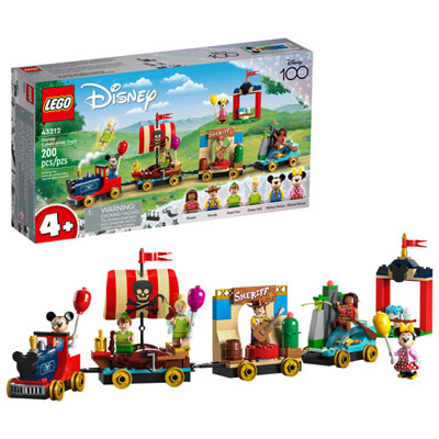 Image of LEGO Disney: Disney Celebration Train Set - 200 Pieces (43212)
