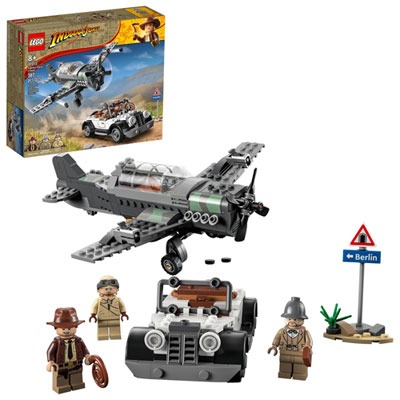 Image of LEGO Indiana Jones: Fighter Plane Chase - 387 Pieces (77012)