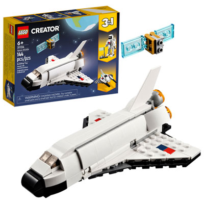 LEGO Creator: 3-in-1 Space Shuttle - 144 Pieces (31134) great spaceship