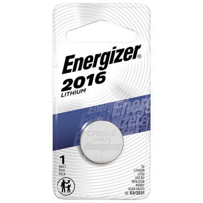 Image of Energizer ECR2016BP Lithium Coin Battery