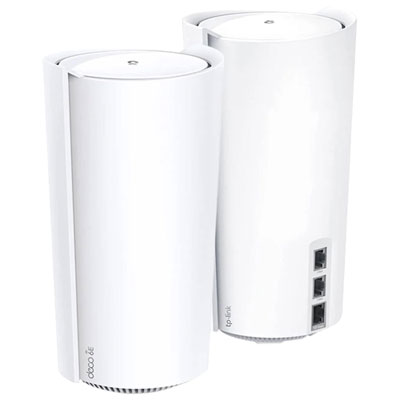 Image of TP-Link Deco XE200 Tri-Band AXE11000 Whole Home Mesh Wi-Fi 6E System - 2 Pack