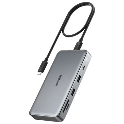 Anker Dual Display 10-in-1 USB-C Docking Station with Power 