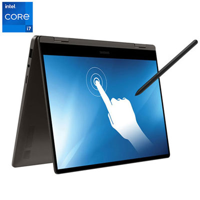 Image of Open Box - Samsung Galaxy Book3 360 13.3   Touchscreen Laptop -Graphite (Intel Core i7-1355U/512GB SSD/16GB RAM)