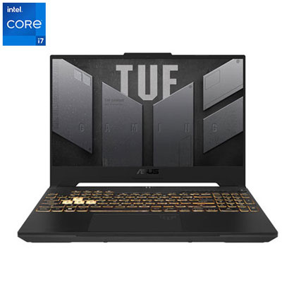 Image of Open Box - ASUS TUF Gaming F15 15.6   Gaming Laptop - Grey (Intel Core i7-12700H/512GB SSD/16GB RAM/GeForce RTX 4050)