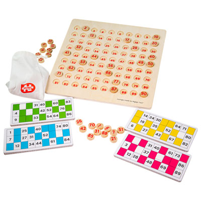 Image of Bigjigs Traditional Children’s Bingo Game