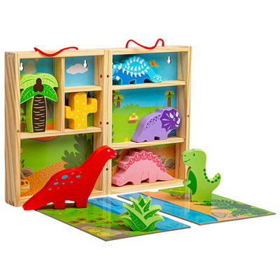 Image of Bigjigs Toys Dinosaur Animal Play Box
