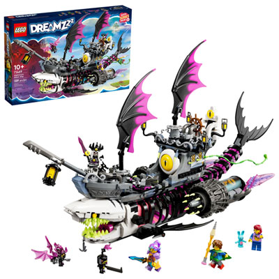 Image of LEGO DREAMZzz: Nightmare Shark Ship - 1389 Pieces (71469)