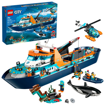 Image of LEGO City: Arctic Explorer Ship - 815 Pieces (60368)