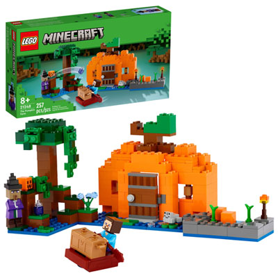 Image of LEGO LEGO Minecraft:The Pumpkin Farm - 257 Pieces (21248)